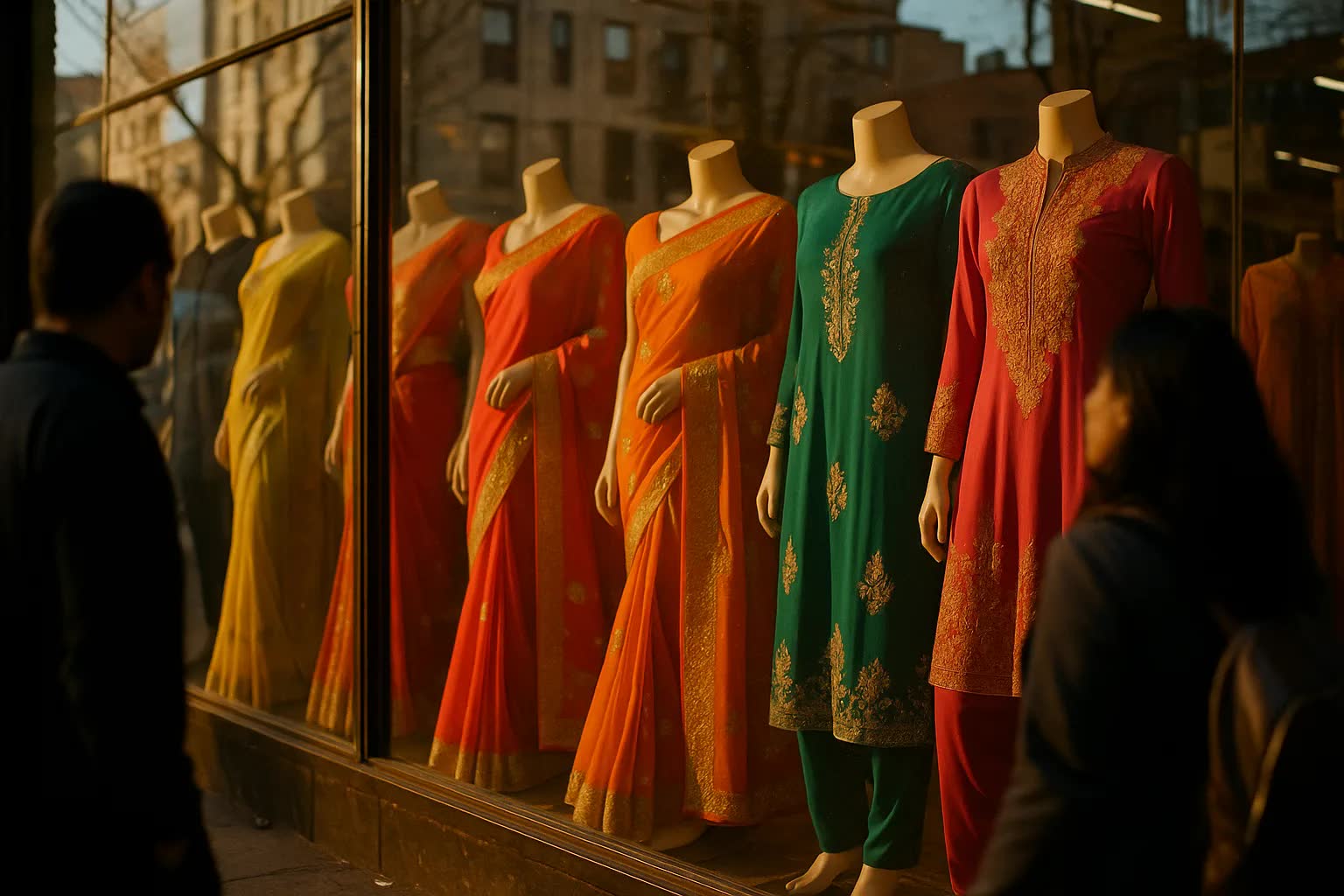 Saffron and Silk: Jackson Heights' South Asian Fashion Houses Go Digital