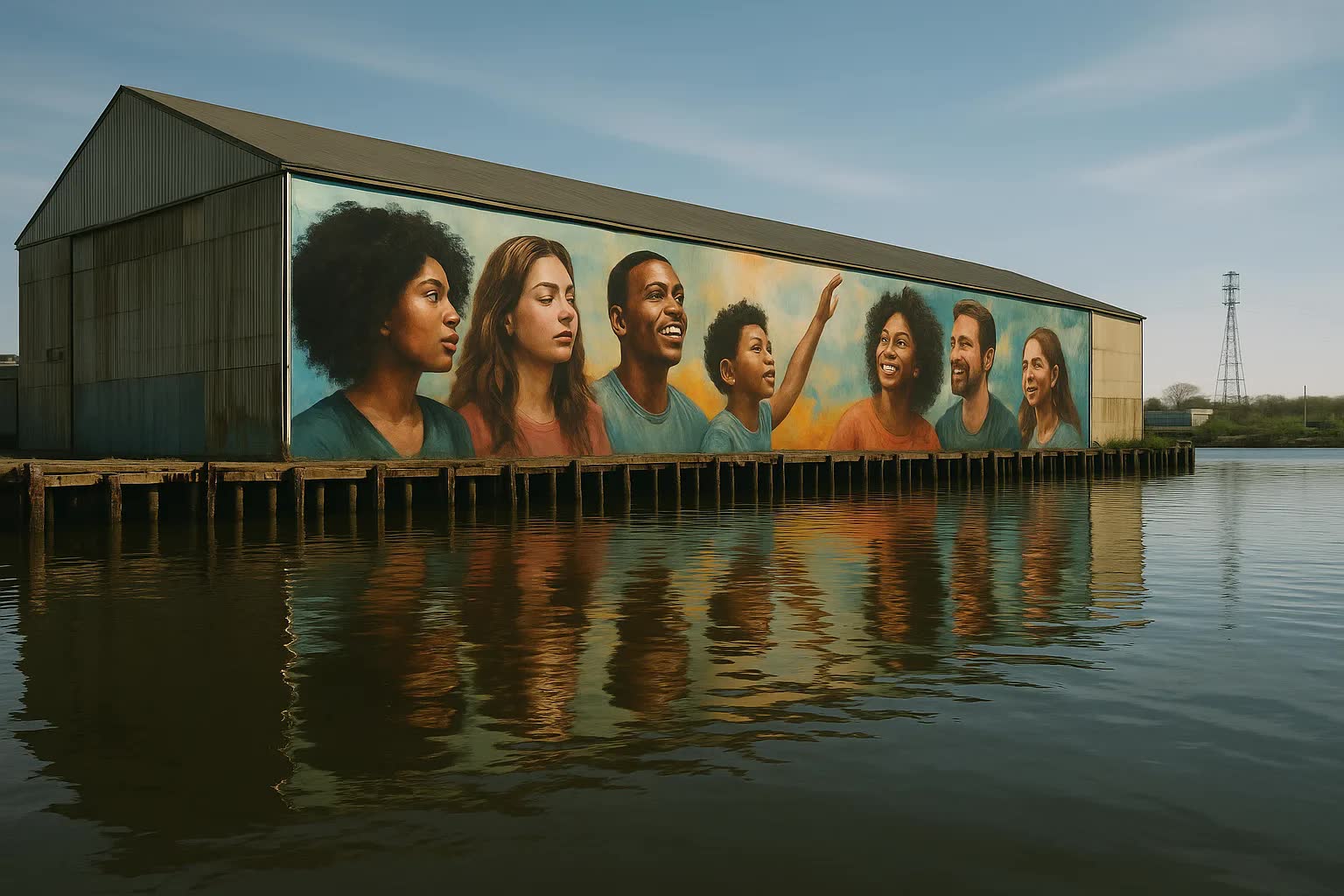 Hackensack River Murals Turn Industrial Corridors into Open-Air Galleries