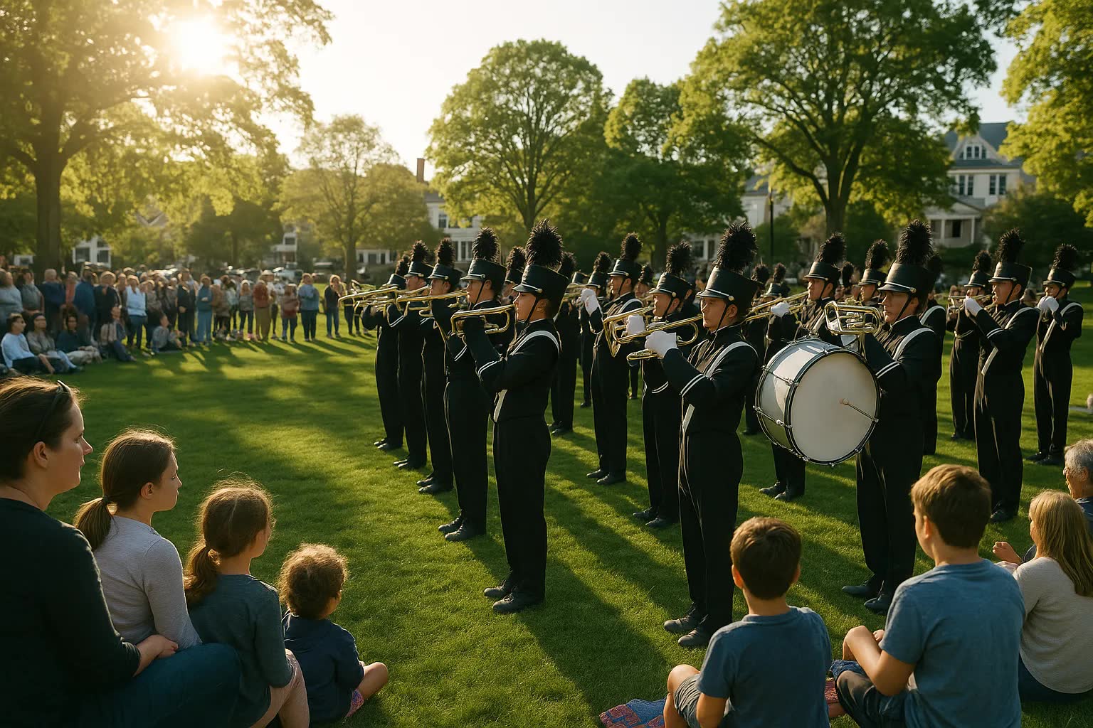 Westchester High School Marching Bands Win Regional Spotlight With Showcases