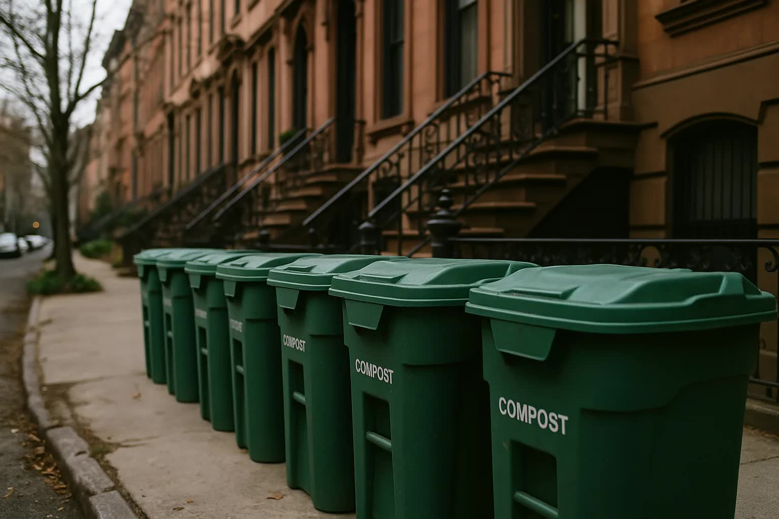 Manhattan Launches a New Pilot to Bring Composting Carts to Dense Residential Blocks