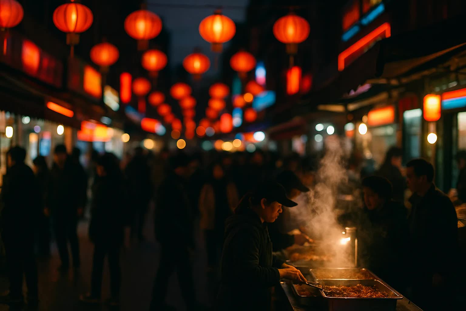 Night Markets Bring New Flavors to Downtown Flushing