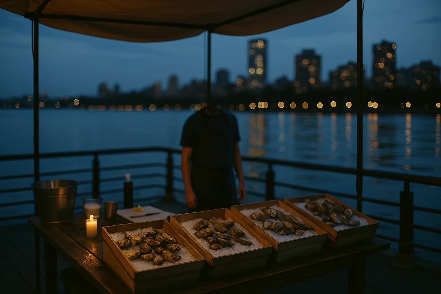 Oysters Return to the Hudson as Farm-to-Pier Bars Multiply