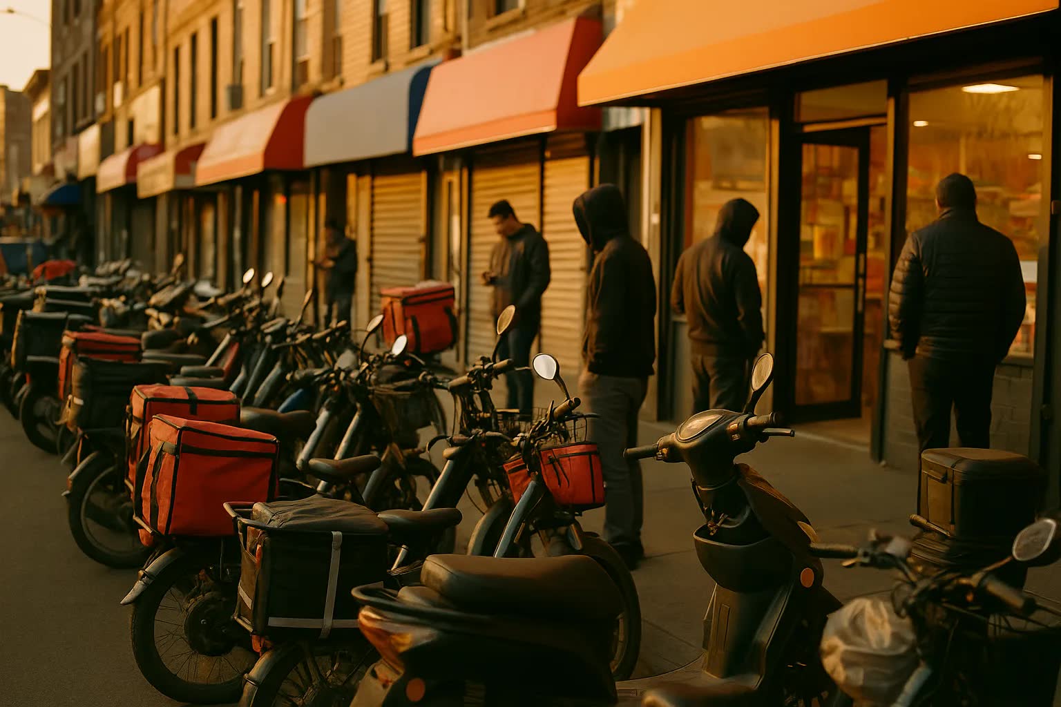 Small Businesses in Sunset Park Back Citywide Delivery-Scooter Ban